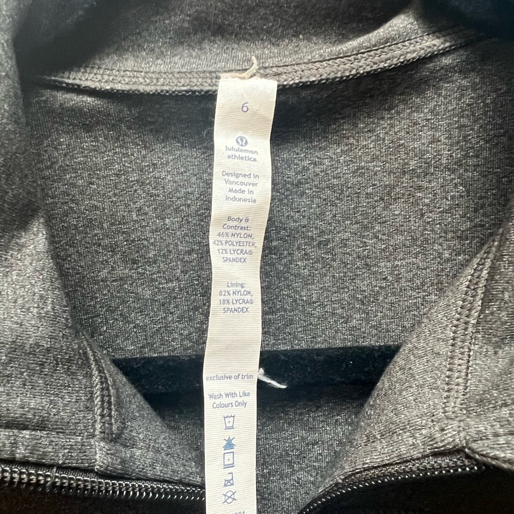 Lululemon zip-up jacket. - Picture 2 of 2